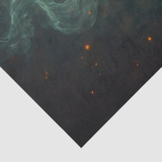 Burning Venetian Mask Decoupage 薄葉紙 (詳細)