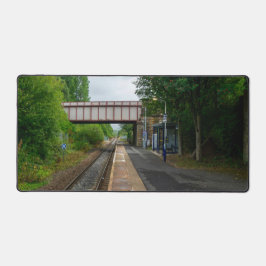 Burnley Barracks Railway - ランカシャー鉄道 デスクマット