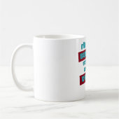 "Burnout is out" コーヒーマグカップ (左)