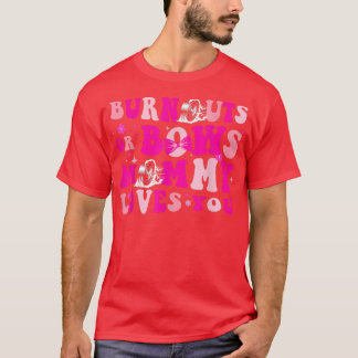BurnoutsまたはBows性別がベビーパーティー発表 Tシャツ