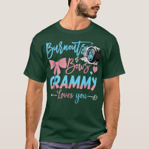 BurnoutsまたはBows Grammy Loves You Gender Reveal Tシャツ