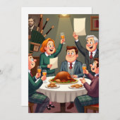 Burns Night Blank Card シーズンカード (正面/裏面)