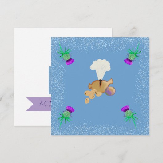 Burns Night sky edit セーブザデート (正面/裏面)