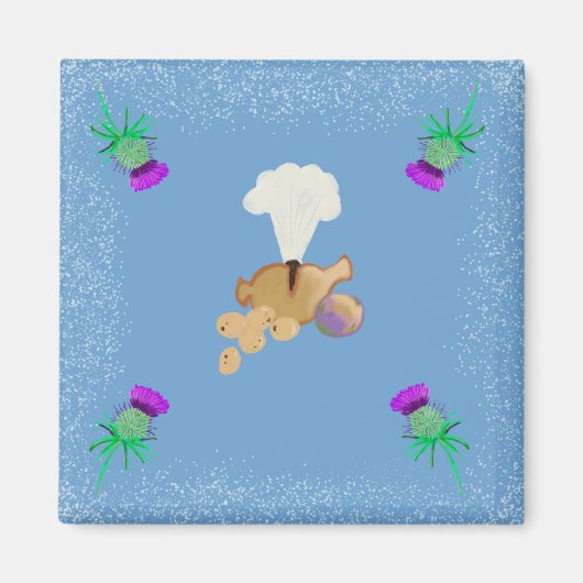 Burns Night sky edit マグネット (正面)