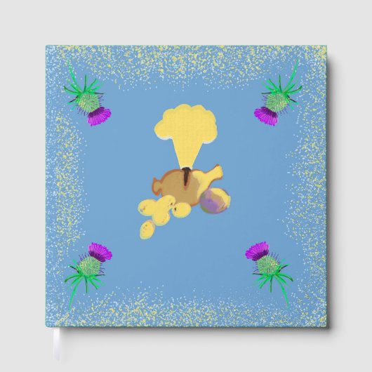 Burns Night sky edit Guest Book ゲストブック (正面)