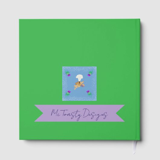 Burns Night sky edit Guest Book ゲストブック (裏面)