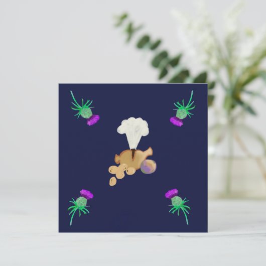 Burns supper セーブザデート (スタンド正面)