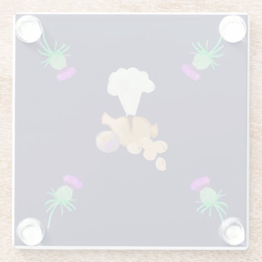 Burns supper coasters ガラスコースター (裏面)