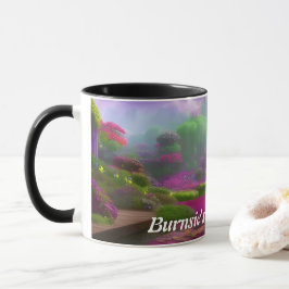 Burnsie's Morning Teaカスタマイズ可パーソナライズされた能 マグカップ