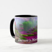 Burnsie's Morning Teaカスタマイズ可パーソナライズされた能 マグカップ (正面左)