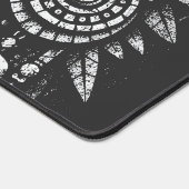 BurnsInHellによるアステカのドクロの冠 デスクマット (コーナー)