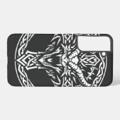 BurnsInHellによるケルトのドラゴンエンブレム Samsung Galaxyケース (裏面横)
