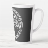 BurnsInHellによるケルト竜の紋章 カフェラテマグ (右)