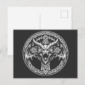 BurnsInHellによるケルト竜の紋章 ポストカード (正面/裏面)