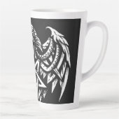 BurnsInhellによるスカルペンタグラムトライバル カフェラテマグ (右)