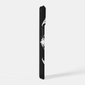 BurnsInhellによるスカルペンタグラムトライバル iPhone 15ケース (右側面)