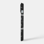 BurnsInHellによるスケルトンドラゴン iPhone 15ケース (左側面)