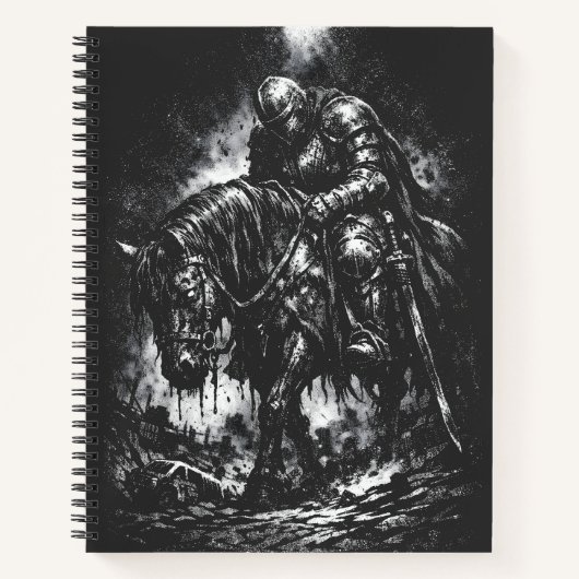 BurnsInHellによる堕ちた騎士 ノートブック (正面)