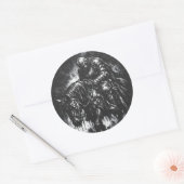 BurnsInHellによる堕ちた騎士 ラウンドシール (封筒)