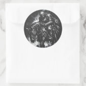 BurnsInHellによる堕ちた騎士 ラウンドシール (バッグ)