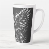 BurnsInHellによる炎から蘇るフェニックス カフェラテマグ (右)