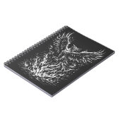 BurnsInHellによる炎から蘇る不死鳥 ノートブック (左側)
