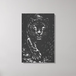 BurnsInHellによるBlack Panther キャンバスプリント