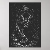 BurnsInHellによるBlack Panther ポスター (正面)