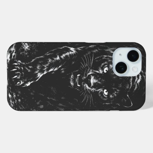 BurnsInHellによるBlack Panther Case-Mate iPhoneケース (裏面 (横))