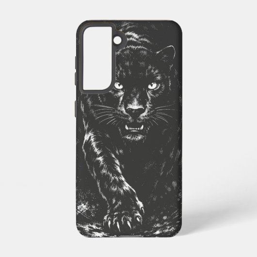 BurnsInHellによるBlack Panther Samsung Galaxyケース (裏面)