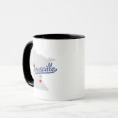 BurnsvilleミネソタMNのワイシャツ マグカップ (正面左)