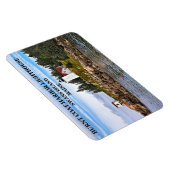 Burnt Coat Harbor Light house, Maine Flexi Magnet マグネット (右側)
