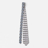 Burnt Coat Harbor Lighthouse Maine Mens Tie ネクタイ (裏面)