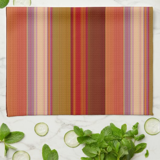 Burnt Orange キッチンタオル (折り畳み)