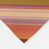 Burnt Orange フリースブランケット (角)