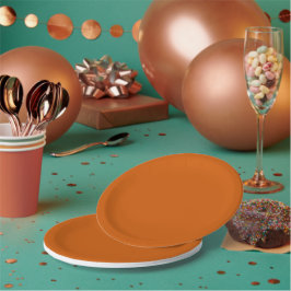 Burnt Orange ペーパープレート
