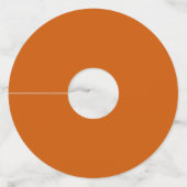 Burnt Orange ワイングラスタグ (裏面)