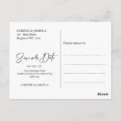 Burnt Orange Arch Dryフローラ保存日 ポストカード (裏面)