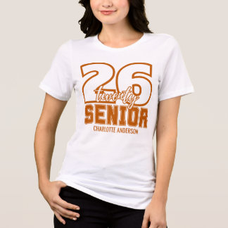Burnt Orange Class of 2026 Graduation トライブレンドＴシャツ