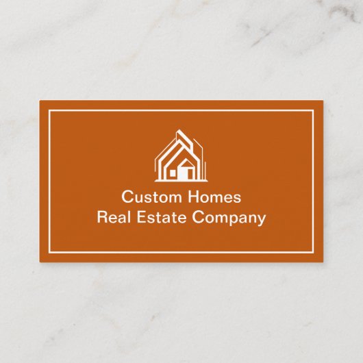 Burnt Orange Real Estate Company House 名刺 (裏面)