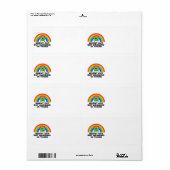 Burnt Out but Hanging in There Labels ラベル (フルシート)