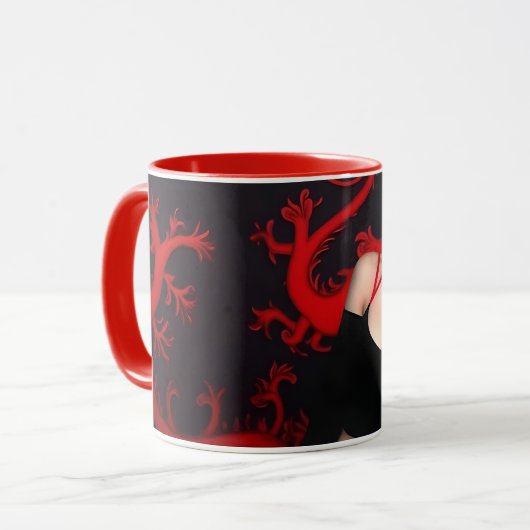 Burnt Out Souls mug マグカップ (正面左)