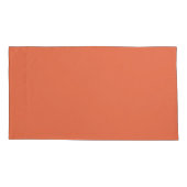 Burnt Sienna 枕カバー (裏面-左)