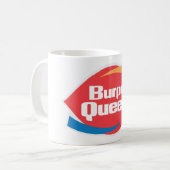 Burpeeの女王の"マグ コーヒーマグカップ (正面左)