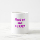 Burpee締めれば コーヒーマグカップ (中央)