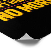 Burpee Don't Hurt Me Funny Fitness 90s Workout Bol ポスター (角)