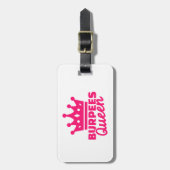 Burpeesの女王 ラゲッジタグ (正面縦)