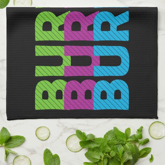 Burpees キッチンタオル (折り畳み)