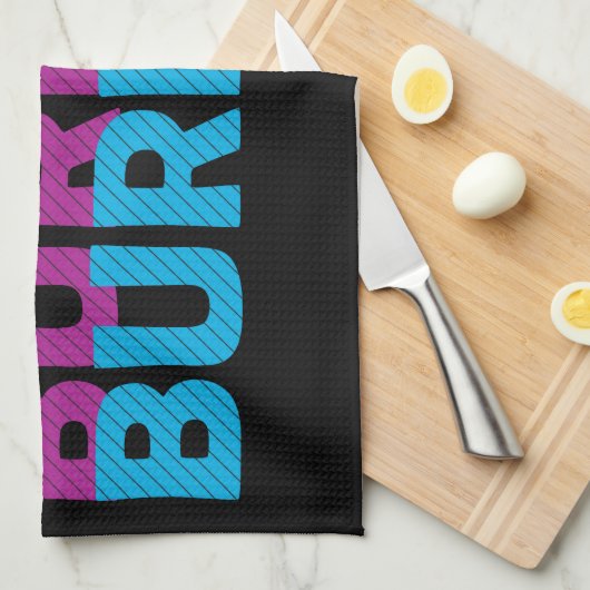 Burpees キッチンタオル (四つ折り)