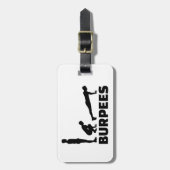 Burpees ラゲッジタグ (正面縦)